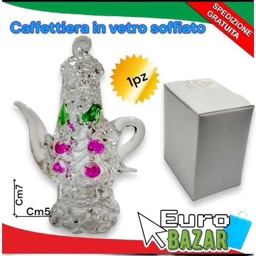Caffettiera vetro soffiato - caffettiera,