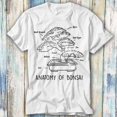 Maglietta anatomia dei bonsai - maglietta,