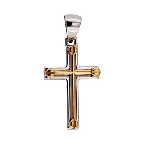 Pendente collana croce moderna - pendente,