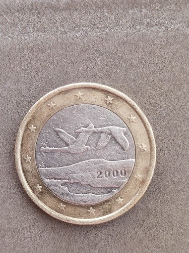 Euro finlandia 2000 moneta - euro,