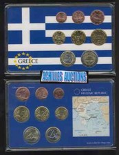 Monete euro greche Grecia UNC