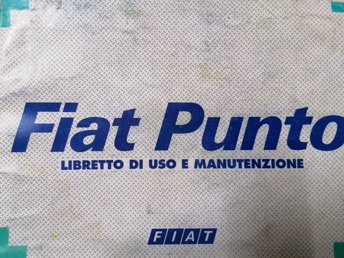 Fiat punto 1997 libretto - punto,