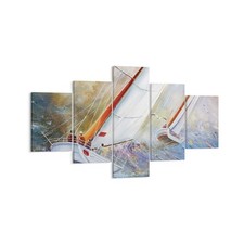 Quadro su Tela 125x70cm Barca