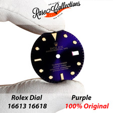 Dial Quadrante Rolex 16613 16618 Purple Viola Perfect Condition Tritium 0096