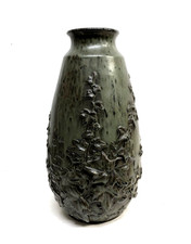 ANTICO VASO CERAMICA SMALTATA