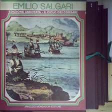 Salgari emilio IL CICLO DEI CORSARI. EDIZIONE INTEGRALE ANNOTATA.
