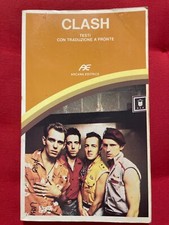(MUSICA) -CLASH   Testi  con traduzioni a fronte - ARCANA EDIT. 1983 1° ediz