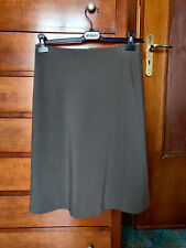 Gonna a campana tg 40 verde oliva scuro