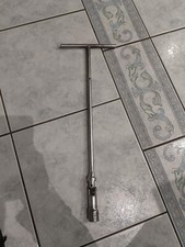 vintage CHIAVE BUSSOLA 21 MM DOPPIO SNODO TESTA SNODABILE  A T LUNGA 51 CM