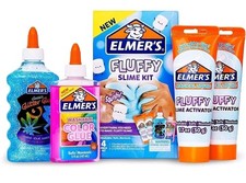 Elmer fluffy slime kit - elmer’s,
