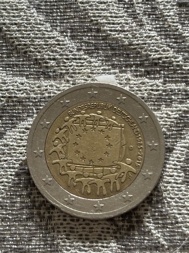 Moneta euro bundesrepublik - moneta,