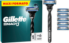 Rasoio Uomo Mach3 a 3 Lame, 1