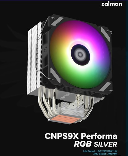 Cpu cooler zalman cnps9x - cpu,