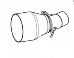 Akrapovic ve3so3ss link pipe - link,