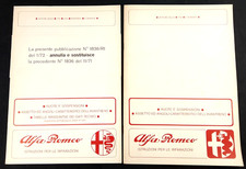 GIULIA 1750 2000 MONTREAL ruote e sospensioni-assetto ed angoli Alfa Romeo 1972