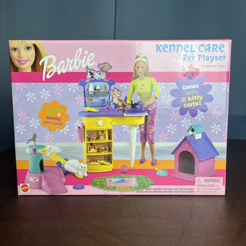 Barbie kennel care pet playset - barbie,
