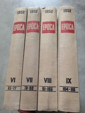 Rivista EPOCA rilegata annata