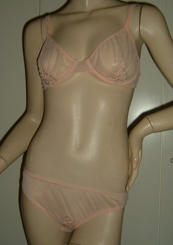 Reggiseno slip rosa - reggiseno,