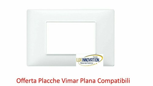 Placca bianca vimar - bianca,