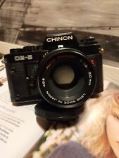 ? CHINON CE-5 + 50mm 1:1,9 MC  very good rookie start .. (Pentax K bayonet) ?