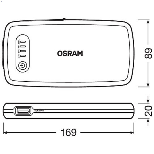 Osram obsl2 booster - osram, starter
