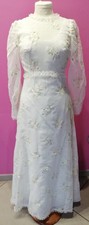 Abito sposa anni 70 vintage