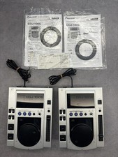 Pioneer DJ CDJ-100S Set 2 Lettore CD Professionale Argento Funzionamento Confermato