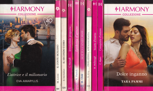 Ln2 lotto romanzi harmony - 10,