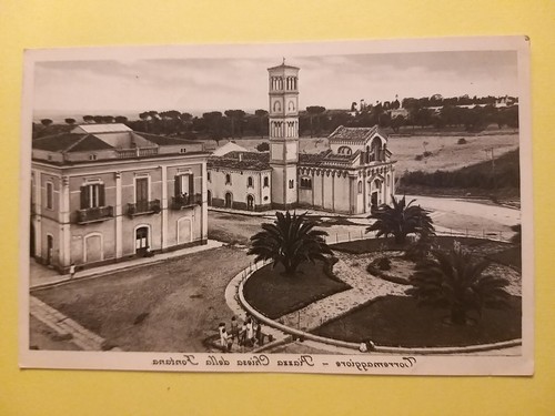 Torremaggiore piazza - (foggia).,