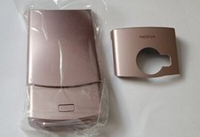 Cover batteria 100% originale Nokia N72, top cover rosa