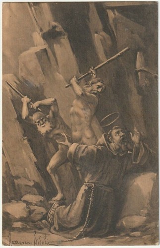 Francesco bastonato dai - s.,