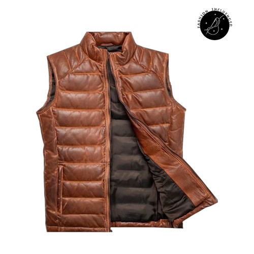 Gilet uomo vera pelle di - in,