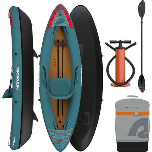 Inflatable kayak single - kayak, 440lb