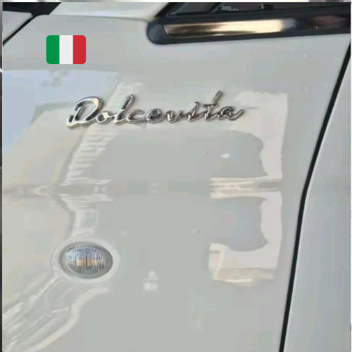 Fiat 500 dolcevita emblema - fiat,