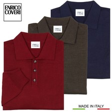 Polo in maglia da uomo misto