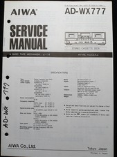 AIWA AD-WX777 Cassette Deck