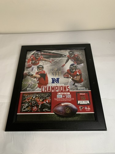 Atlanta falcons framed x - atlanta,
