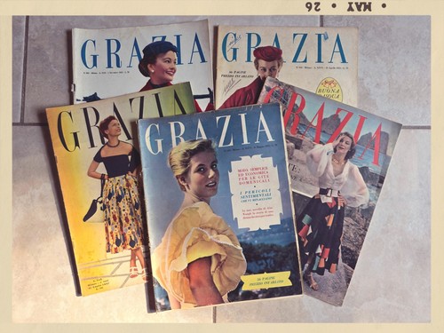 Lotto riviste grazia anni - grazia, '50
