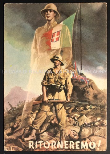 Wwii posta militare propaganda - militare,