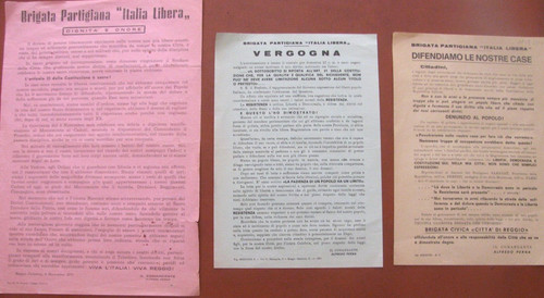 Rivolta reggio volantini - reggio, 3