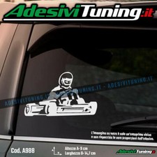 Adesivo kart gokart - go,