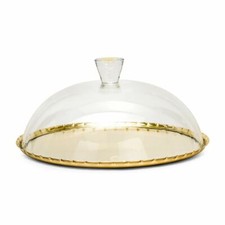 Piatto torta in Ottone con