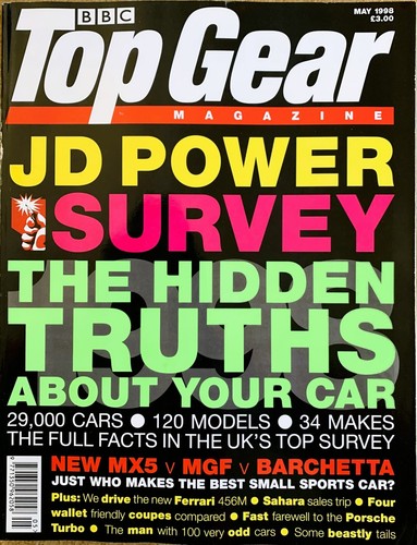 Top gear magazine may - magazine,