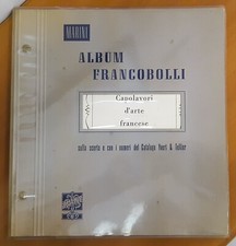 Collezione "Capolavori d'arte francese" 1961/1976 su Album Marini - MNH [Leggi]
