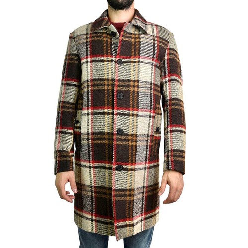 Outfit cappotto uomo tartan - cappotto,