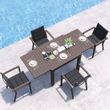 Set Di 4 Sedie Da Giardino in