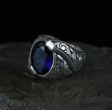 Anello uomo argento 925 pietra