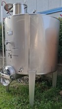 Serbatoio inox ad uso alimentare 3500 litri