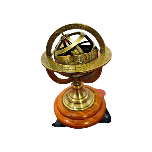 Antico globo sfera armillare
