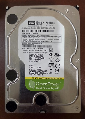 Western digital wd20eurs - digital,